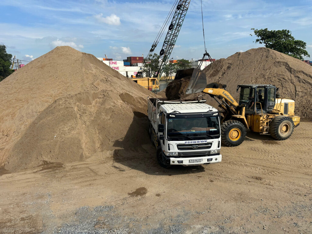 báo giá cát xây dựng quận 8