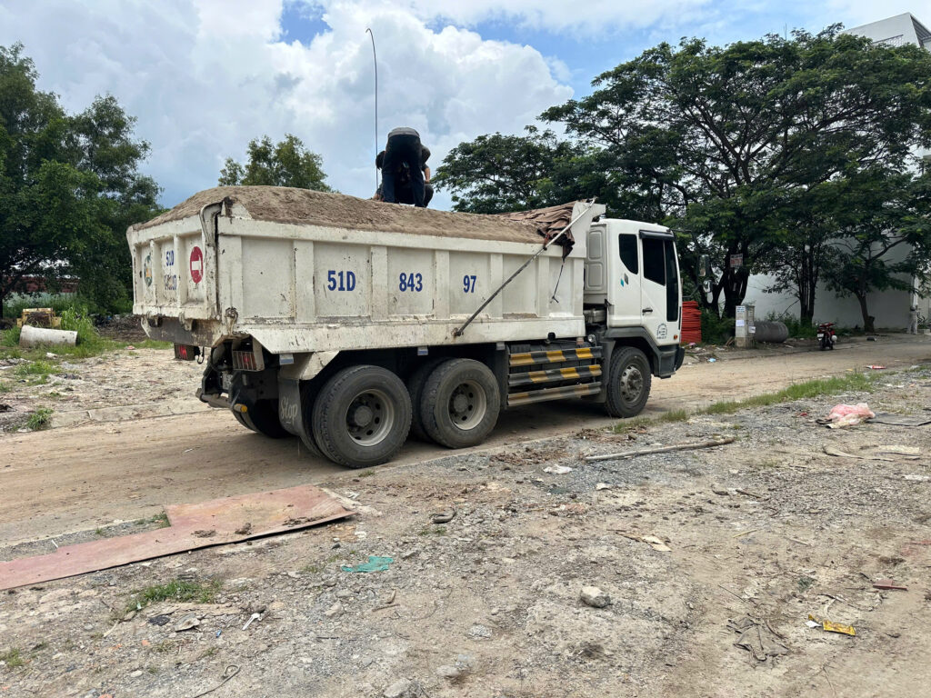 cát xây dựng