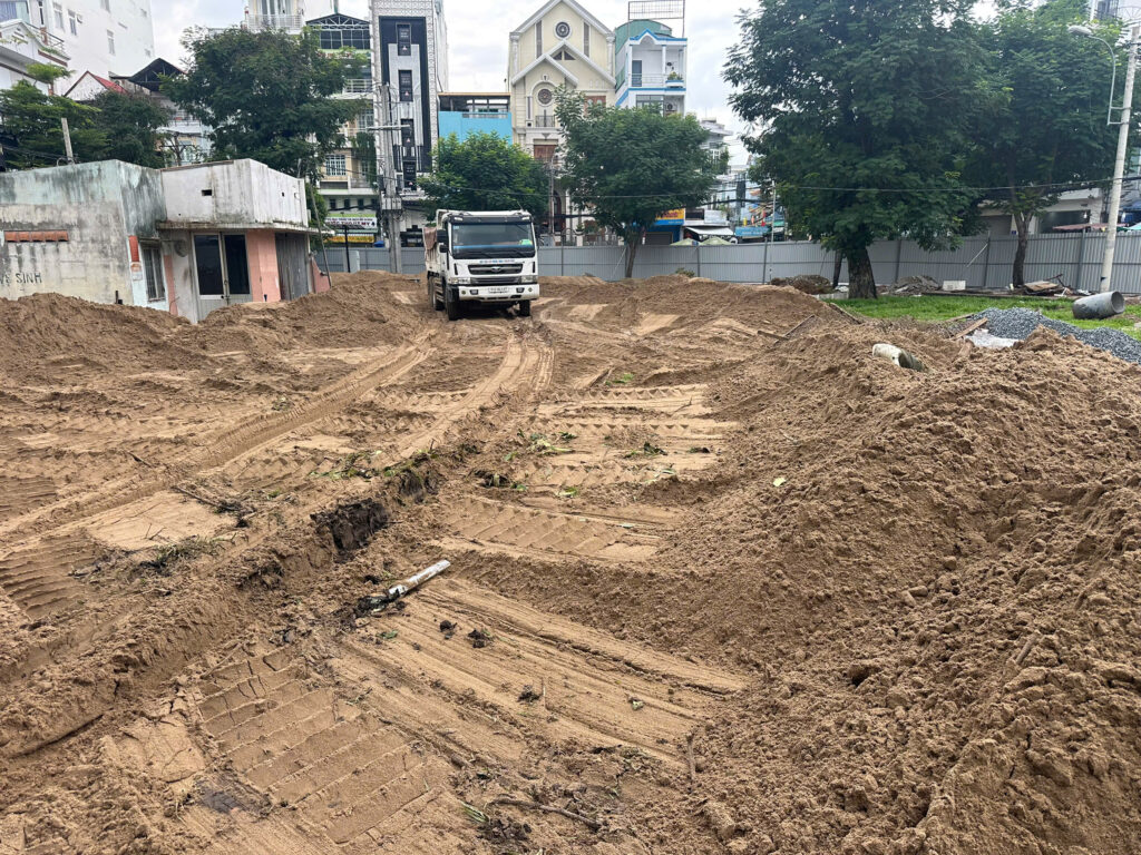 công trình đang thi công châu thuận phát 