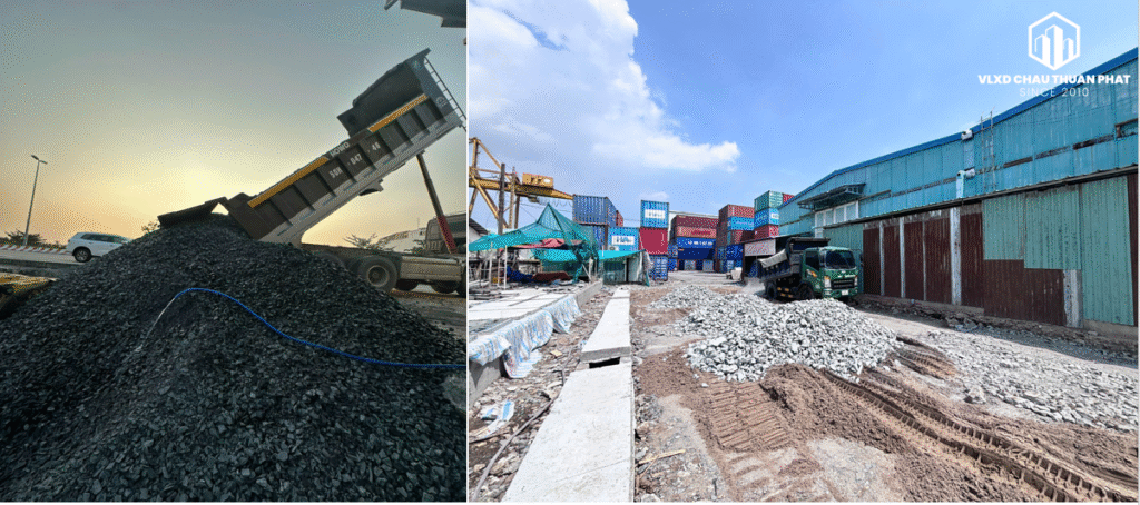 Đá dăm cấp phối 0x4