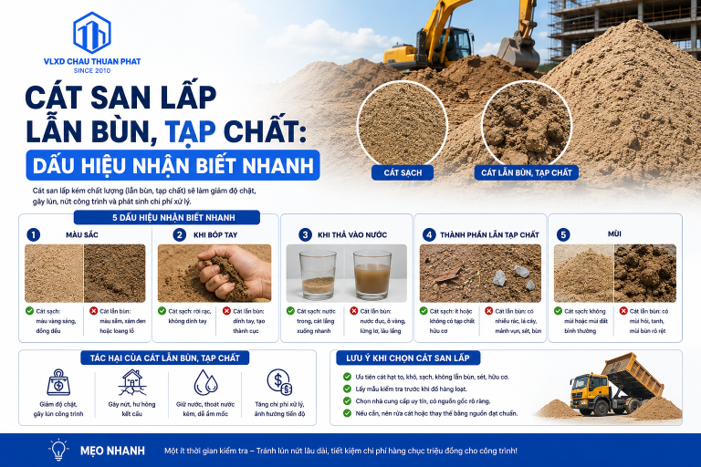 Cát San Lấp